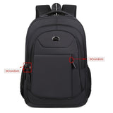Classic Solid Colour Backpacks - Robust & Waterproof with Multiple Zippers and Adjustable Straps for Ultimate Portability and Convenience