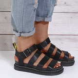 themeisles - White Casual Patchwork Solid Color Round Comfortable Out Door Shoes