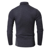 THEMEISLES 2025 New men's clothing autumn and winter turtleneck bottoming shirt Popular trade men's short-sleeved long-sleeved t-shirt  men's tops