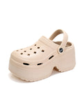themeisles Hollow Slippers Platform Shoes Sandals Crocs