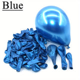 10pcs, Metal Color Latex Balloon, Wedding Day Party Balloon, Christmas Decor, Metal Color Balloons, Birthday Thanksgiving New Year Decoration Supplier, Photo Ballon, Party Ballon, Birthday Ballon, Birthday Decoration, Aesthetic Room Decor