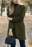 themeisles Casual Long Sleeve Regular Sleeve Solid Coats(6 Colors)