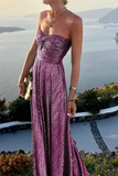 themeisles Fashion Solid Hollowed Out Strapless Cake Skirt Dresses(7 Colors)