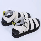 themeisles - White Casual Patchwork Solid Color Round Comfortable Out Door Shoes