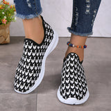 themeisles - Red Casual Patchwork Round Comfortable Shoes