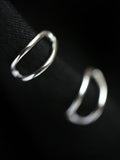 themeisles Simple Hollow Geometric Stud Earrings