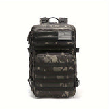 45L Large Capacity Travel Backpack for Men - Spacious 3-Day Pack with DIY Molle System, Fits 17 Inch Laptop, Durable Nylon Material, Hand Washable, Ideal for Travel, Work, Camping, Hunting, Hiking, Sports