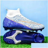 Soccer Shoes Quality Football Boots Men Boys Cleats Children Kids Lightweight Comfortable Futsal Sneakers 240607 Drop Delivery Accesso Dhkb2