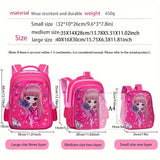 1pc Adorable Cute Cartoon Backpack - Lightweight & Durable Schoolbag for Boys and Girls - Fun Design with Comfortable Straps and Spacious Compartments - Perfect for Daily Use and Ideal Gift