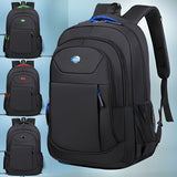 Classic Solid Colour Backpacks - Robust & Waterproof with Multiple Zippers and Adjustable Straps for Ultimate Portability and Convenience