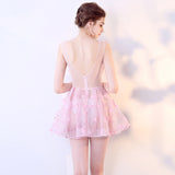 2025 G658/Sexy perspective dress small dress nightclub lace short skirt deep V-neck car show catwalk performance suit