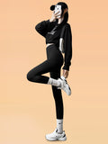 themeisles Casual Skinny Leg Keep Warm Solid Color Leggings