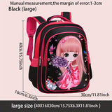 1pc Adorable Cute Cartoon Backpack - Lightweight & Durable Schoolbag for Boys and Girls - Fun Design with Comfortable Straps and Spacious Compartments - Perfect for Daily Use and Ideal Gift