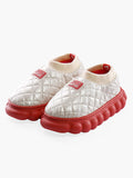 themeisles Warm Indoor Non-Slip Waterproof Soft Sole Padded Flat Shoes