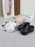 themeisles Hollow Slippers Platform Shoes Sandals Crocs