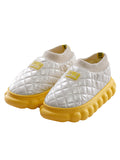 themeisles Warm Indoor Non-Slip Waterproof Soft Sole Padded Flat Shoes