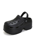 themeisles Hollow Slippers Platform Shoes Sandals Crocs