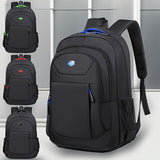 Classic Solid Colour Backpacks - Robust & Waterproof with Multiple Zippers and Adjustable Straps for Ultimate Portability and Convenience
