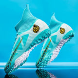 Men Soccer Shoes Kids Football Boots Women Professional Soccer Cleats Antiskid Chaussure Football TF/FG Outdoor Football Shoes