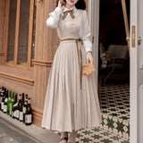 themeisles Flower Coat Shirt Dress Set SE22719