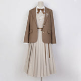 themeisles Flower Coat Shirt Dress Set SE22719