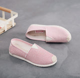 themeisles Spring New Old Beijing Cloth Shoes Women's Soft Bottom Lazybones' Shoes Canvas Foreign Trade Shoes Comfortable Fisherman Shoes Korean Style Versatile