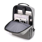 Men's Backpack New Simple Large Capacity Business Computer Backpack Outdoor Travel Fashion Casual Student Schoolbag