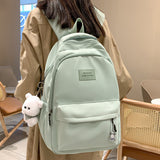 Schoolbag Female Junior High School Girl  New Large Capacity Primary School Student Middle School Student High School Student Backpack Student Backpack