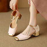 THEMEISLES 32-43 Big Small Shoes New Chinese Baotou Hollowed Sandals Female  Summer New Women's Shoes Foreign Trade Cross-Border