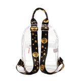 Factory New Transparent Bag Cross-Border Waterproof PVC Backpack Spring and Summer Travel Girls Mini Schoolbag
