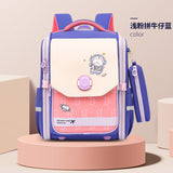 Children's Schoolbag Boy Elementary School Students Grade 1, 2, 3 to 6 Girls Super Light and Burden-Free Backpack Lightweight Spine-Protective Schoolbag