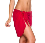 THEMEISLES New Summer Chiffon Elegant Skirt  Hip Skirt Short Stitching