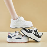 2025  spring white shoes new Korean version ins female students platform heightening sports board shoes casual shoes RM2028