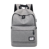 New Backpack Trendy Men Backpack Casual Canvas Minimalism Korean Backpack Large Capacity Middle School Student Schoolbag Wholesale