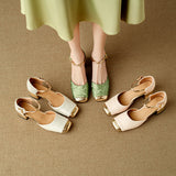 THEMEISLES 32-43 Big Small Shoes New Chinese Baotou Hollowed Sandals Female  Summer New Women's Shoes Foreign Trade Cross-Border