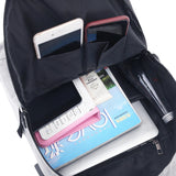 New Backpack Trendy Men Backpack Casual Canvas Minimalism Korean Backpack Large Capacity Middle School Student Schoolbag Wholesale