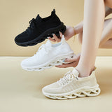 2025  ins Korean version of flying woven shoes  summer new breathable student sports shoes fitness running casual height increase H8100