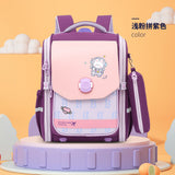Children's Schoolbag Boy Elementary School Students Grade 1, 2, 3 to 6 Girls Super Light and Burden-Free Backpack Lightweight Spine-Protective Schoolbag