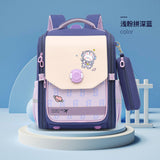 Children's Schoolbag Boy Elementary School Students Grade 1, 2, 3 to 6 Girls Super Light and Burden-Free Backpack Lightweight Spine-Protective Schoolbag