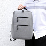 Men's Backpack New Simple Large Capacity Business Computer Backpack Outdoor Travel Fashion Casual Student Schoolbag