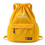 Cross-Border Trendy Leisure Sports Large Capacity Drawstring Backpack Travel Storage Bag Simple Drawstring Student Backpack