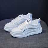 2025  spring new ins Korean version of thick-soled high-top little white shoes for women's tide students running casual board shoes for women SH888