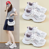 2025  ins Korean version of the new dad shoes girl  summer student sports and leisure street shooting mesh breathability increase ZL817
