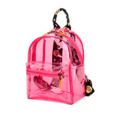 Factory New Transparent Bag Cross-Border Waterproof PVC Backpack Spring and Summer Travel Girls Mini Schoolbag