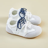 2025  ins Korean version of the new lightweight retro German training little white shoes women's  spring student flat casual shoes street shot S09