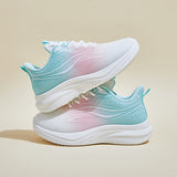 2025  ins Korean version of flying woven shoes  spring new student sports shoes fitness running casual shoes height increase FZ6608