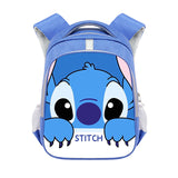 Cross-Border Stitch Cartoon Primary School Student Double-Layer Schoolbag Stitch Burden Reduction Large Capacity Spine-Protective Backpack