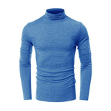 THEMEISLES 2025 New men's clothing autumn and winter turtleneck bottoming shirt Popular trade men's short-sleeved long-sleeved t-shirt  men's tops