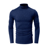 THEMEISLES 2025 New men's clothing autumn and winter turtleneck bottoming shirt Popular trade men's short-sleeved long-sleeved t-shirt  men's tops