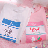 themeisles Strawberry Milk Top SE21589